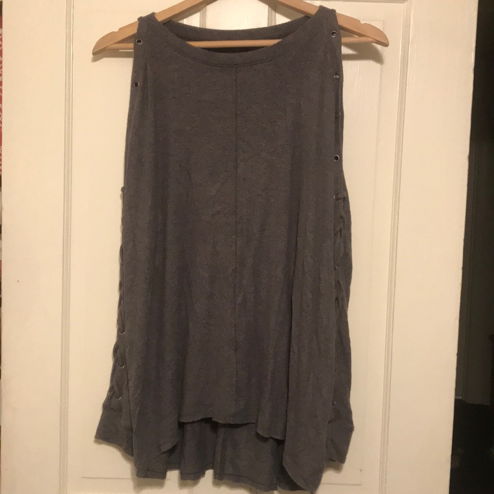 AE Cold Shoulder Sweater